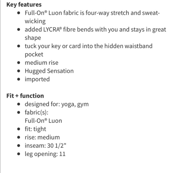 Lululemon Wunder Under *Rare* Shadow Wrap Multi - Picture 6 of 6